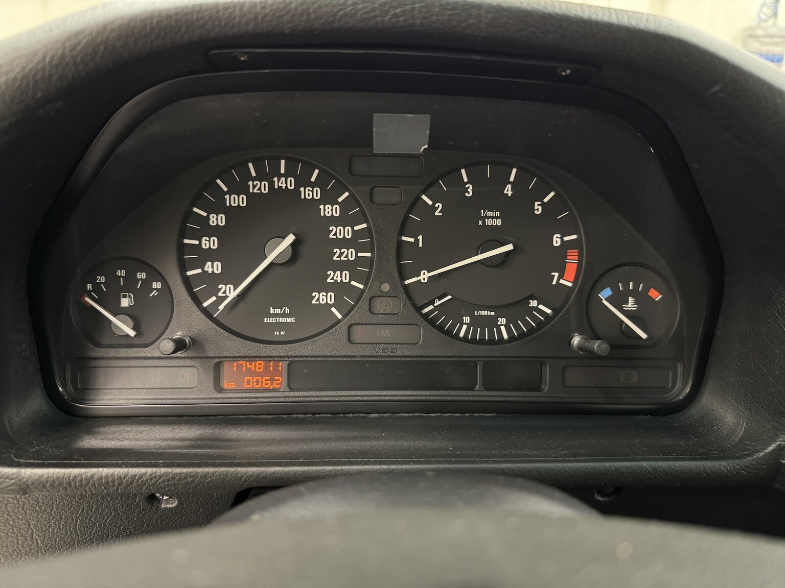 Interiörbild 1993 Bmw 525i M-Technic