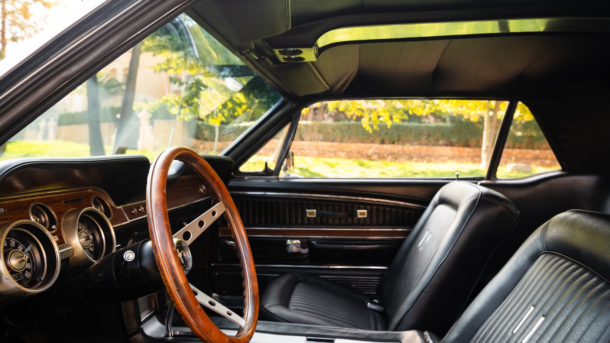 Interiörbild 1968 Ford Mustang GTA S-Code