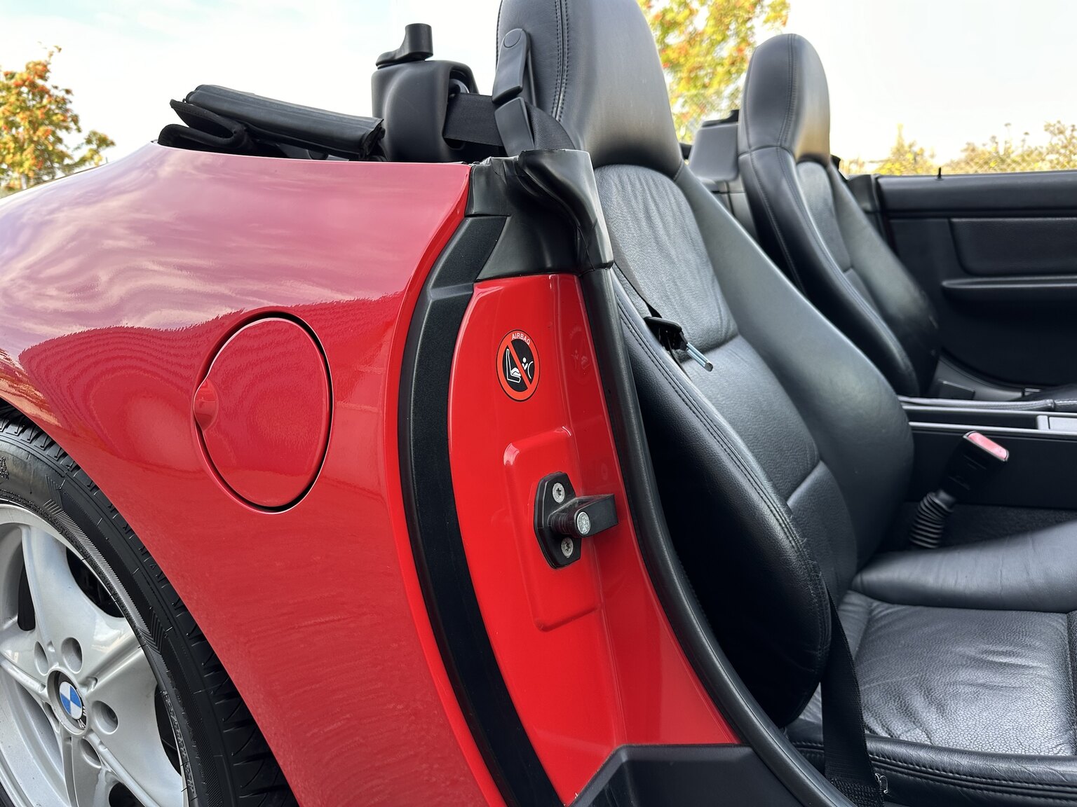 Interiörbild 1997 BMW Z3 Roadster