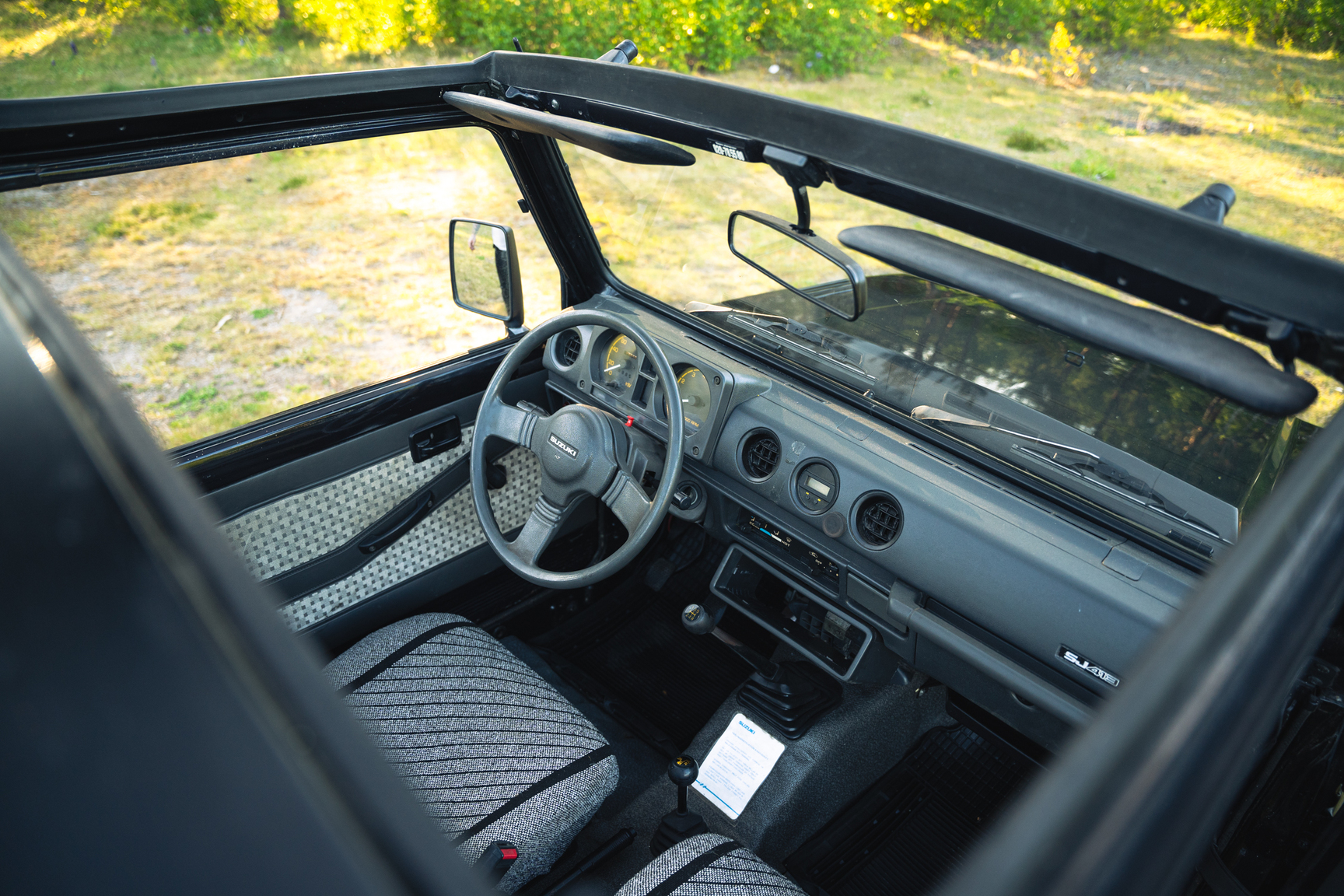 Innenraumfoto von 1987 Suzuki SJ413 long
