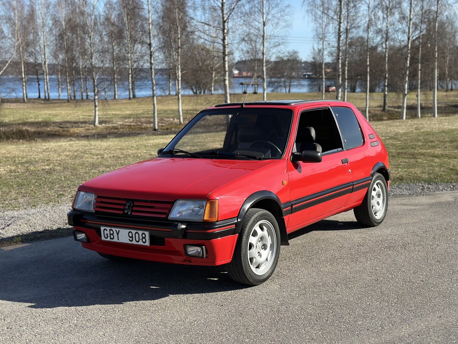 Exterior image of 1989 Peugeot 205 GTI