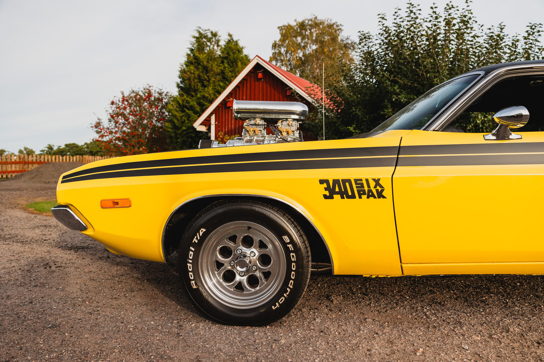 Exteriörbild på 1972 Dodge Challenger