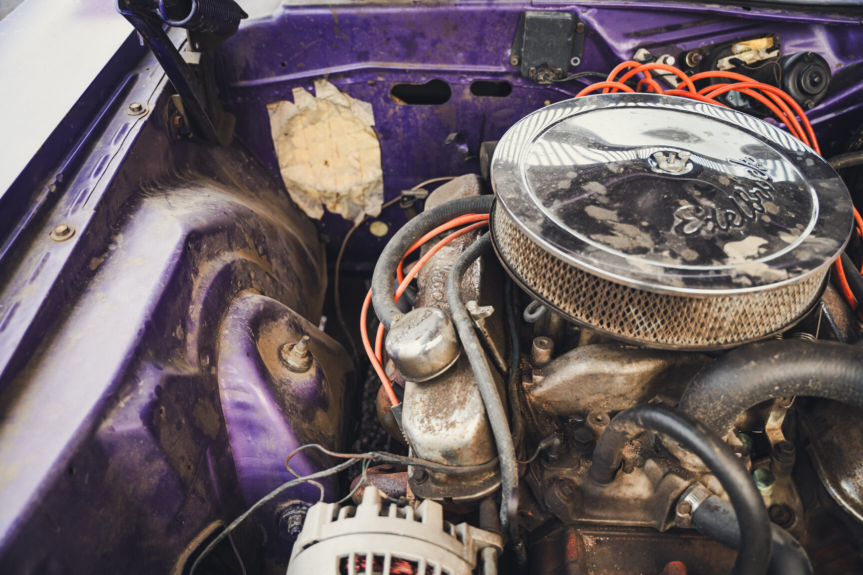 Image of 1970 Dodge Challenger - Ett sista race mechanics