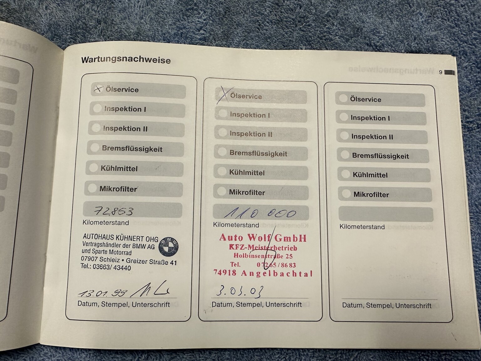 Documentation for 1996 BMW 328i Coupé E36 M-Sport (12)