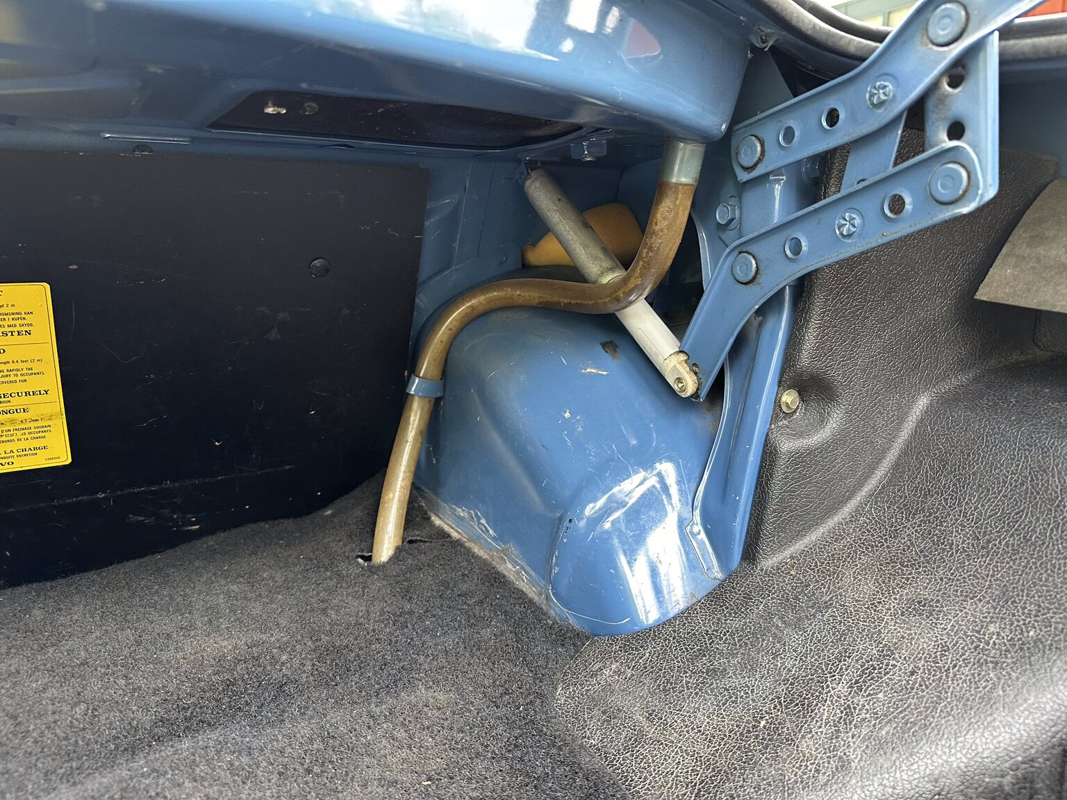 Interiörbild 1986 Volvo 244