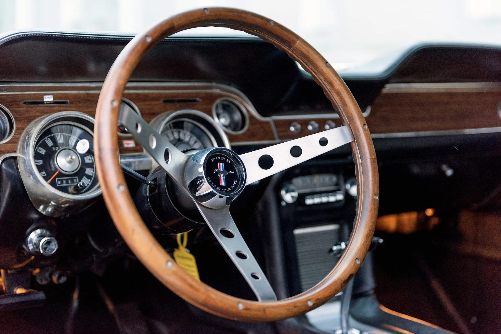 Interiörbild 1968 Ford Mustang GTA S-Code (5)