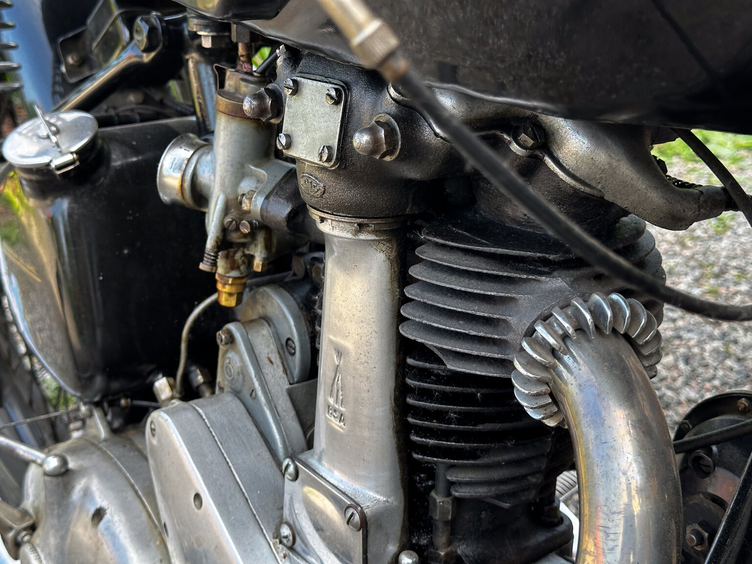 Image of 1943 BSA 500 mechanics