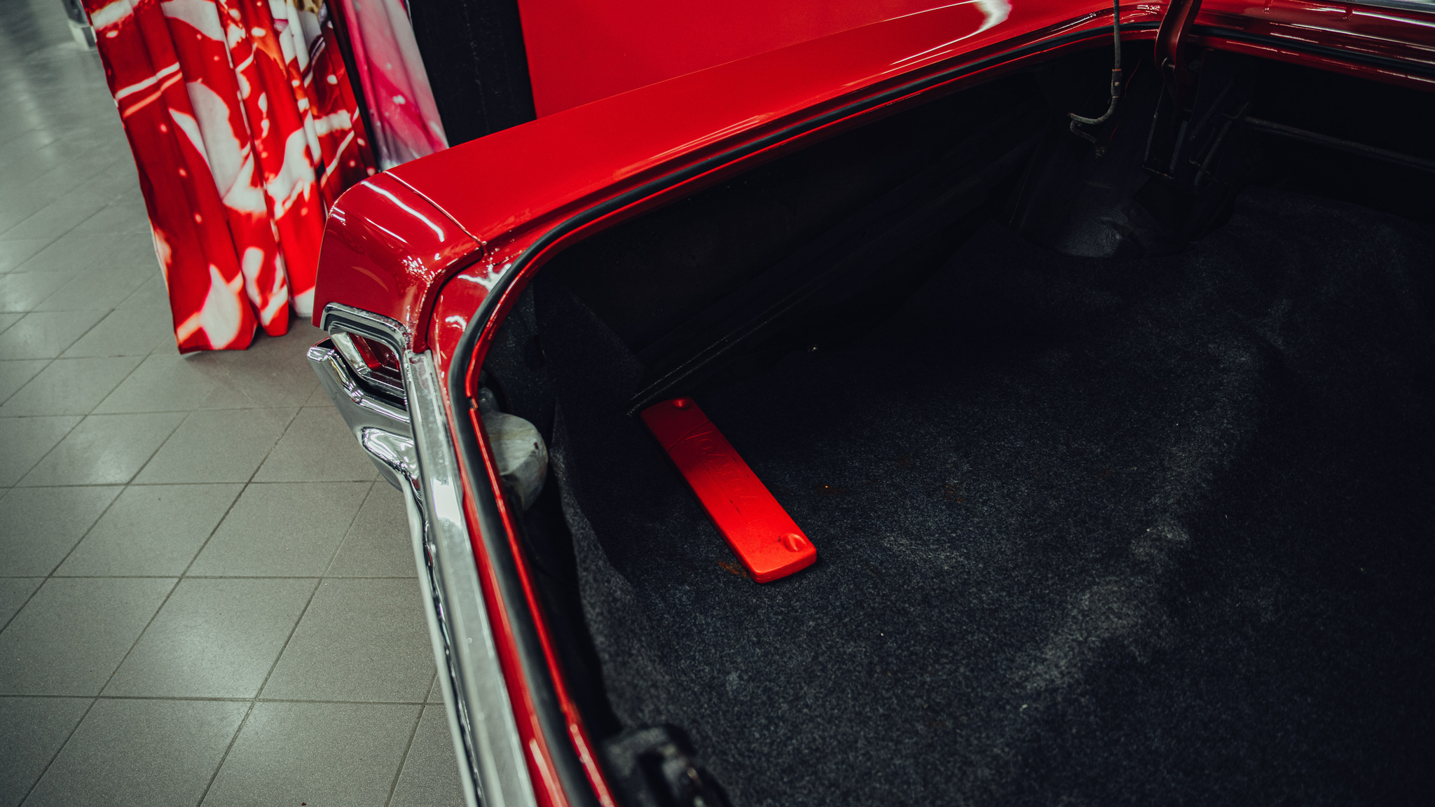 Interiörbild 1965 Pontiac Bonneville Cabriolet 6.4 V8