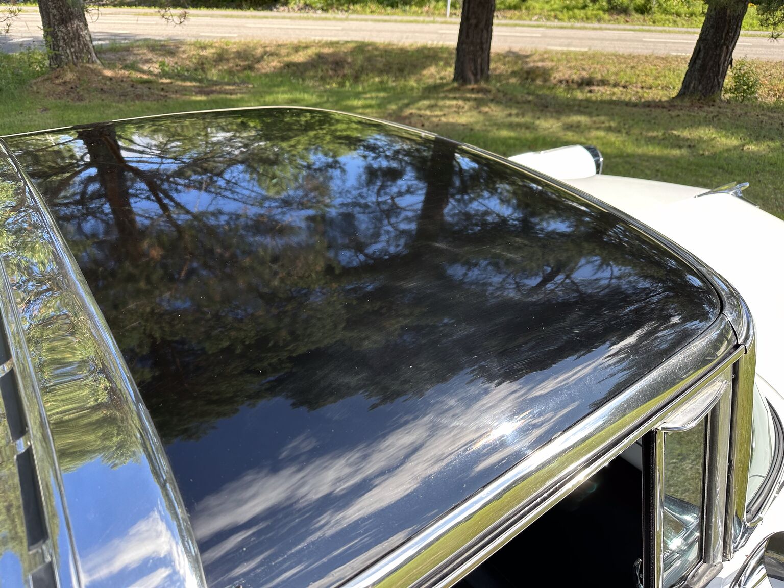 Exteriörbild på 1955 Ford Fairlane Crown Victoria
