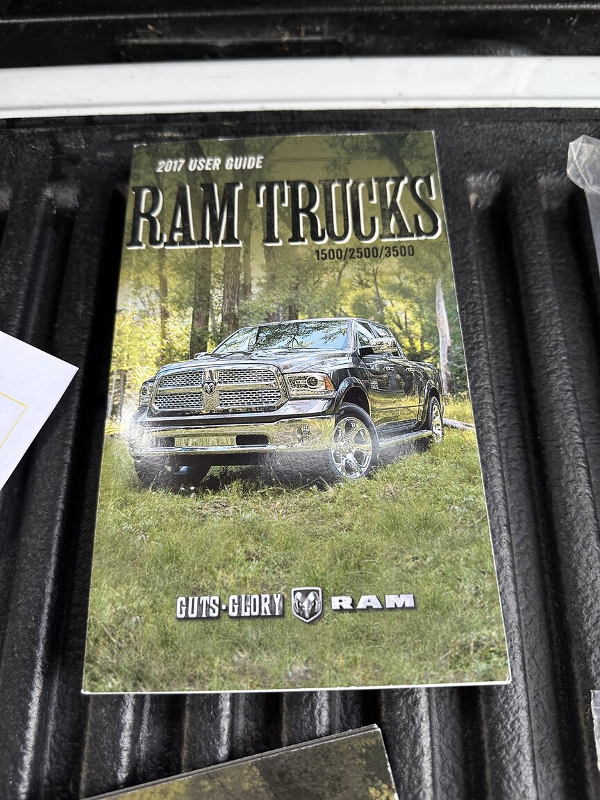 Documentation for 2017 Dodge Ram 1500 AEV (3)