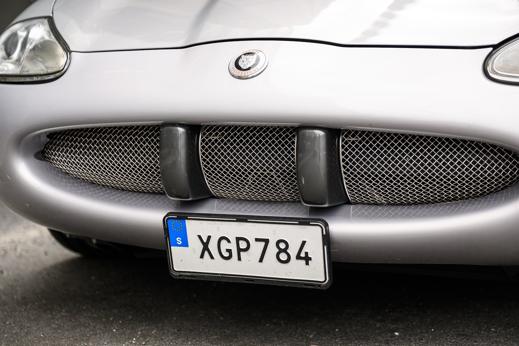 Exterior image of 2001 Jaguar XKR Silverstone