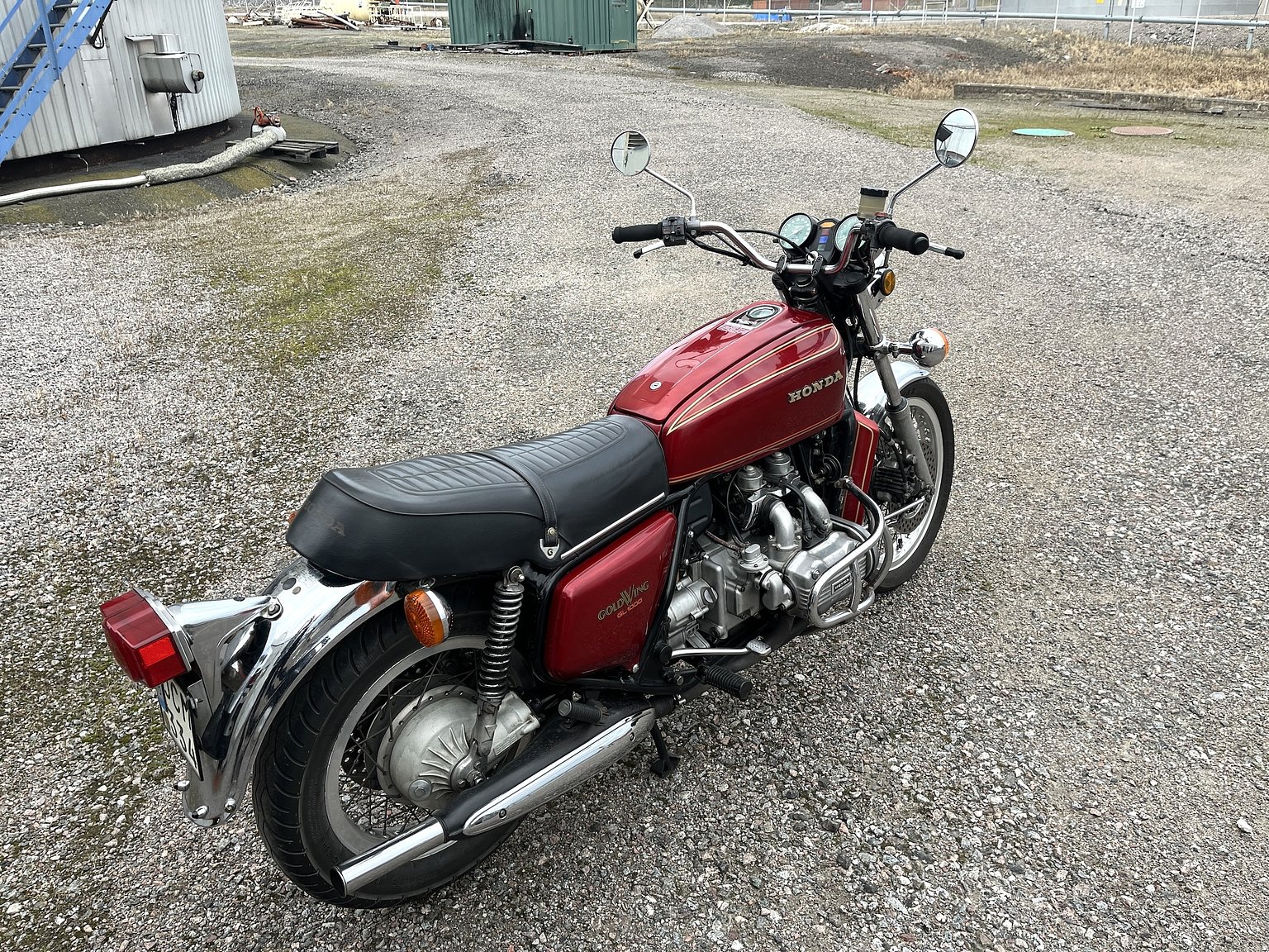 Exteriörbild på 1976 Honda Gold Wing GL 1000 - NO RESERVE