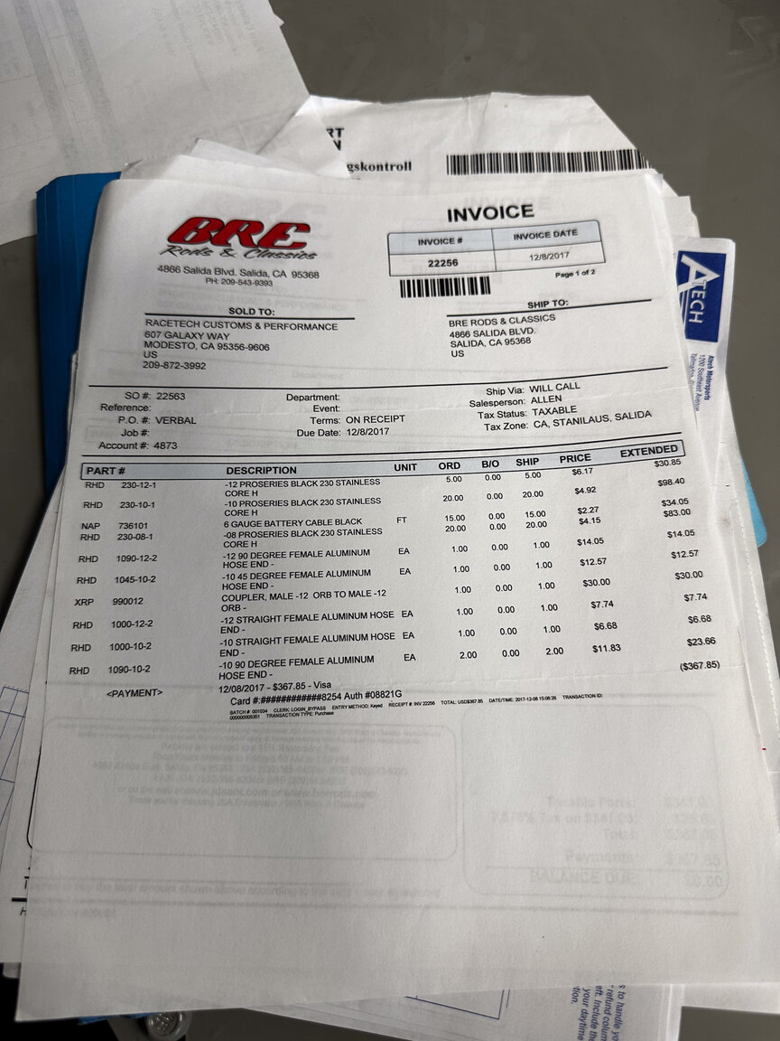 Documentation for 1968 Chevrolet Chevelle PRO Street (57)