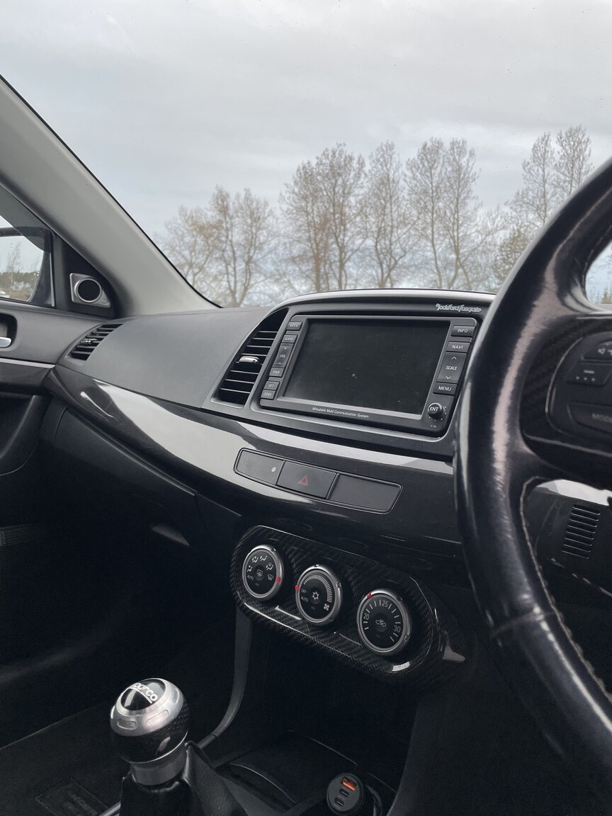 Interior image of 2008 Mitsubishi Lancer EVO X