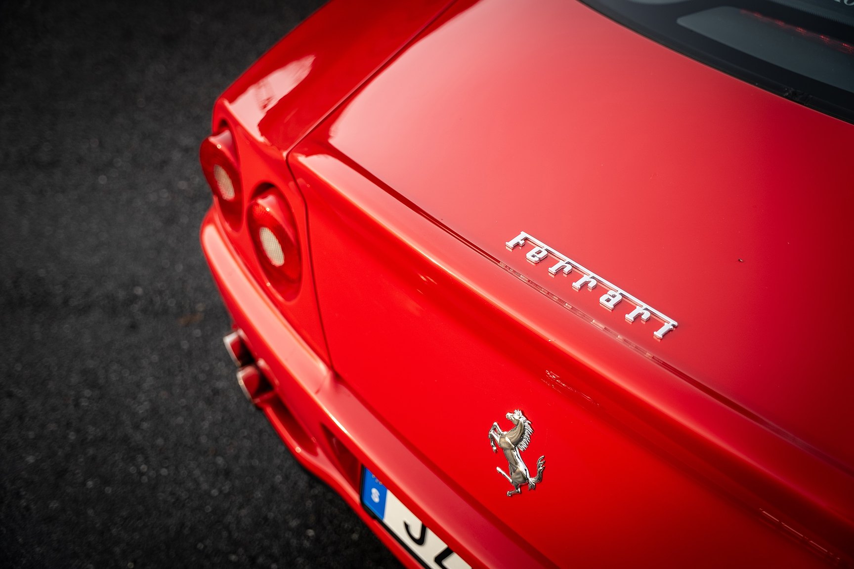 Exteriörbild på 2003 Ferrari 575M Maranello