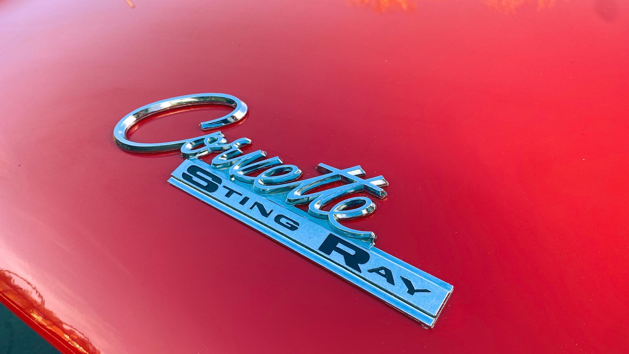 Exteriörbild på 1963 Corvette C2 Stingray