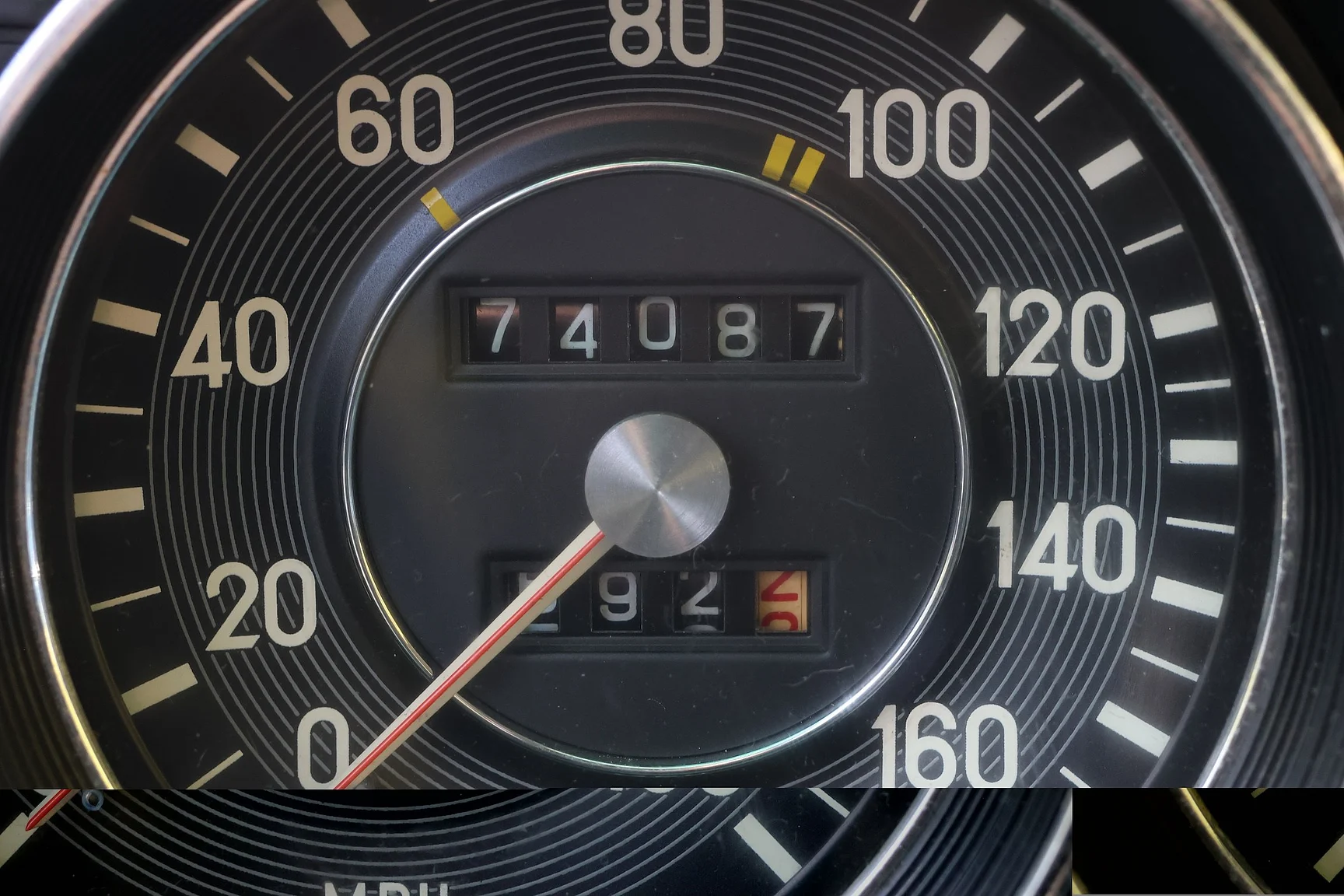 Innenraumfoto von 1972 Mercedes-Benz 280 SE 4.5  (44)