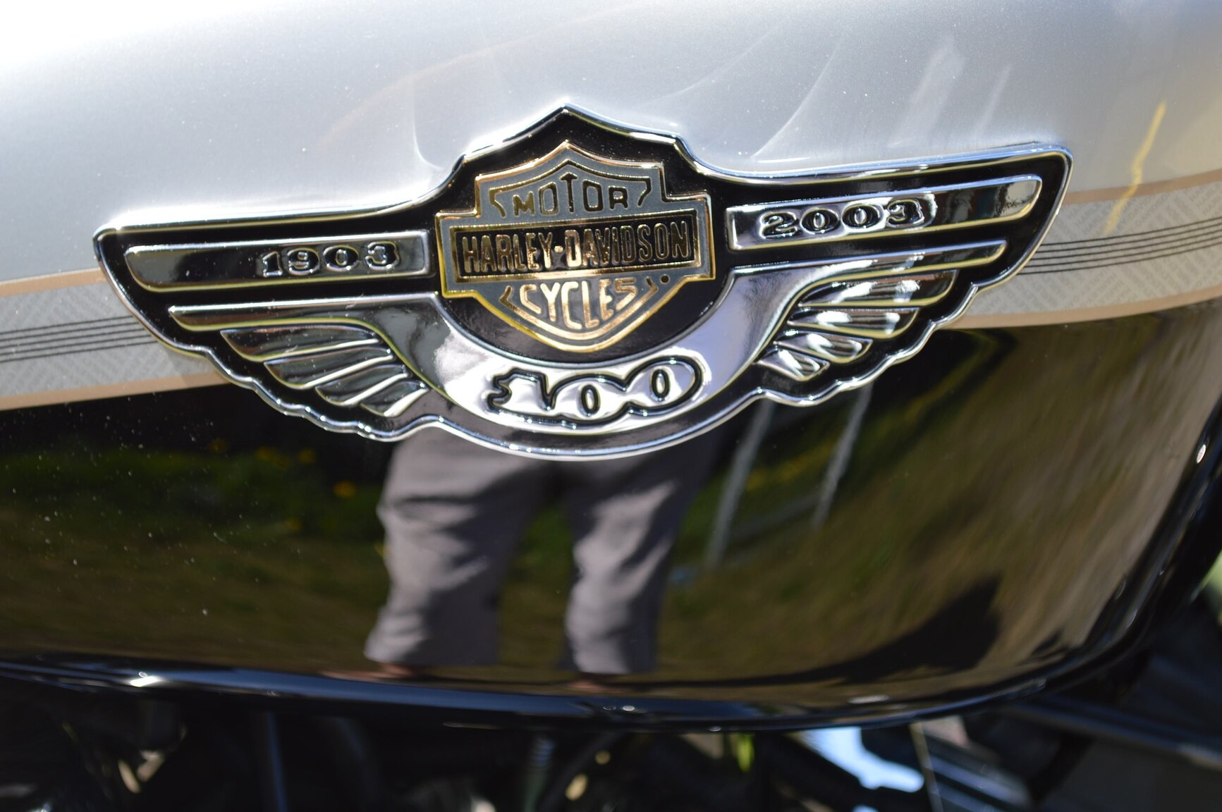 Exteriörbild på 2003 Harley-Davidson XL1200C 100 anniversary