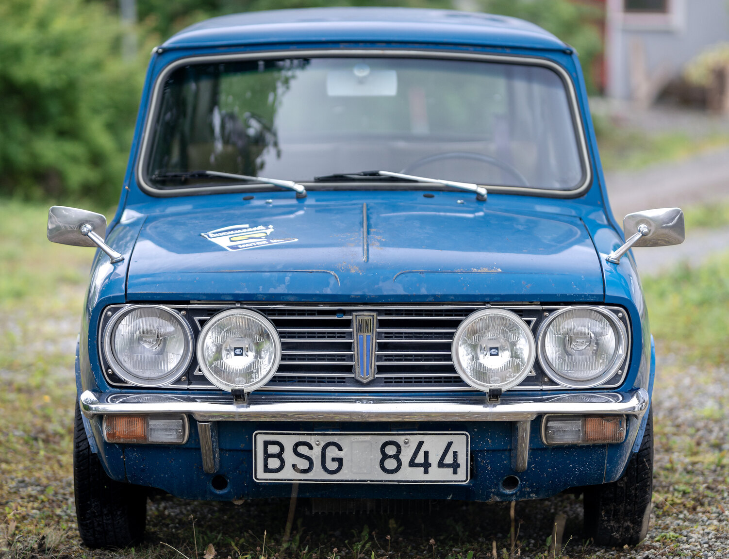 Exteriörbild på 1972 Austin Mini 1000