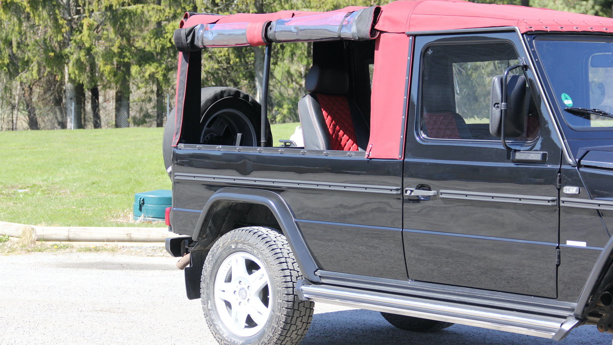 Exteriörbild på 1996 Mercedes G230 STEYR-PUCH Automat
