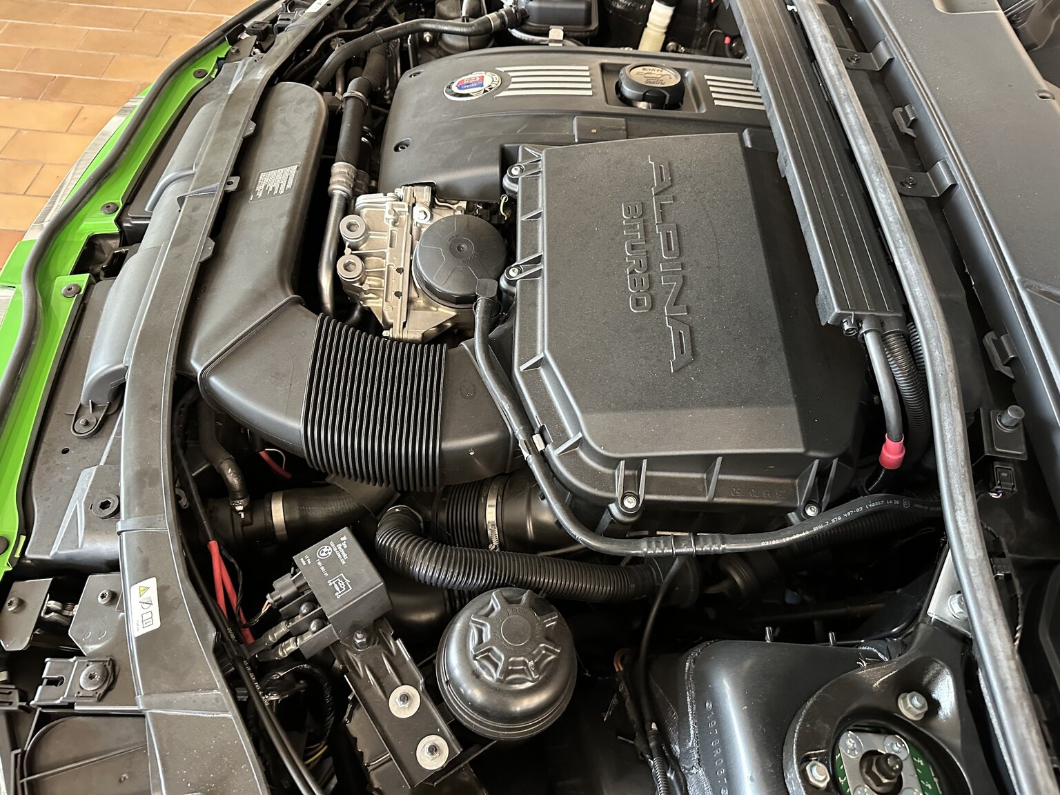 Image of 2013 ALPINA B3 GT3 mechanics