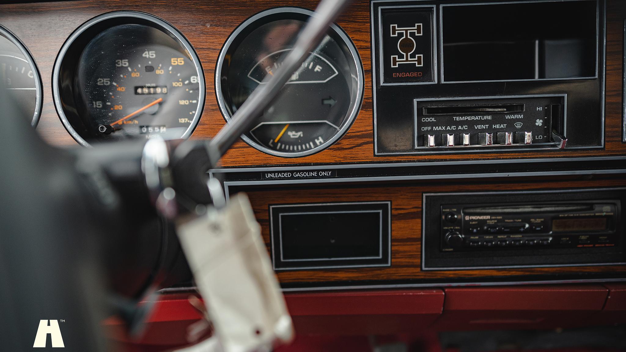 Interior image of 1986 Dodge Ramcharger