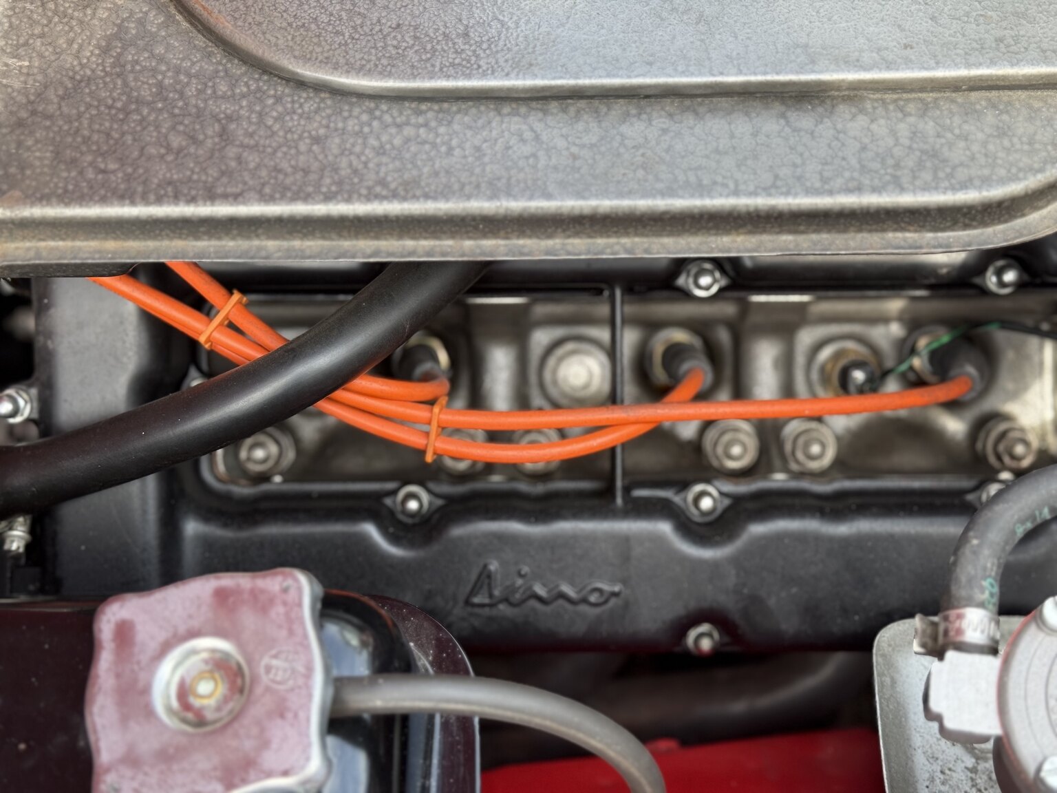 Image of 1968 Fiat Dino Spider mechanics