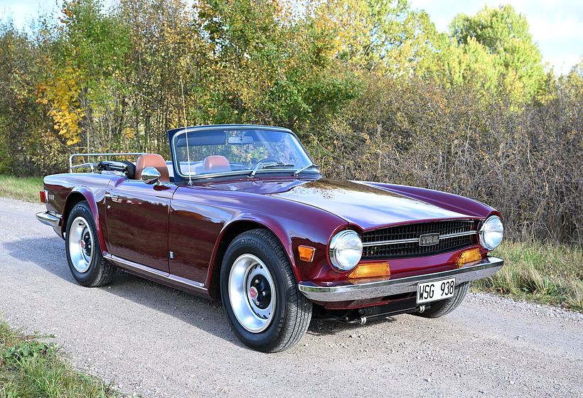 1971 TRIUMPH TR6 WSG938
