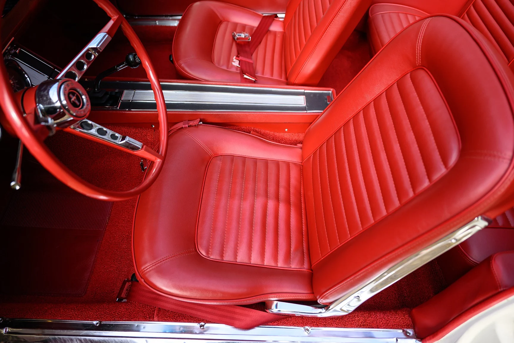 Interiörbild 1965 Ford Mustang GT Convertible (38)