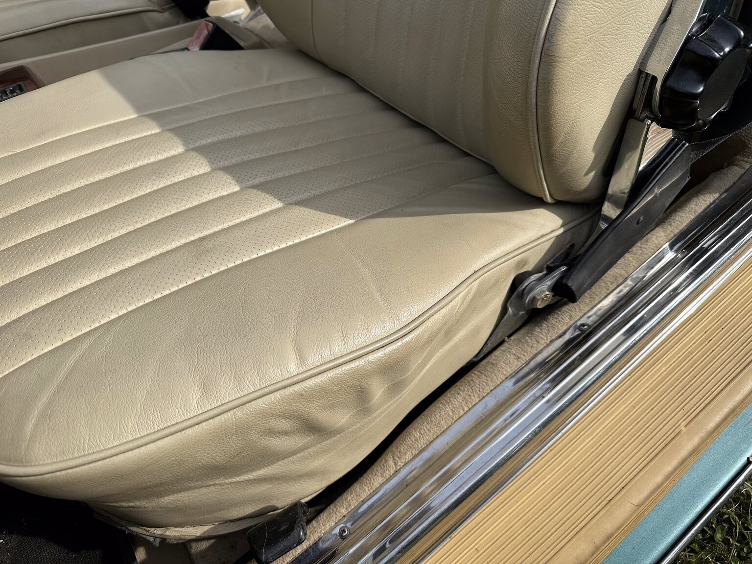 Interiörbild 1985 Mercedes-Benz 380 SL