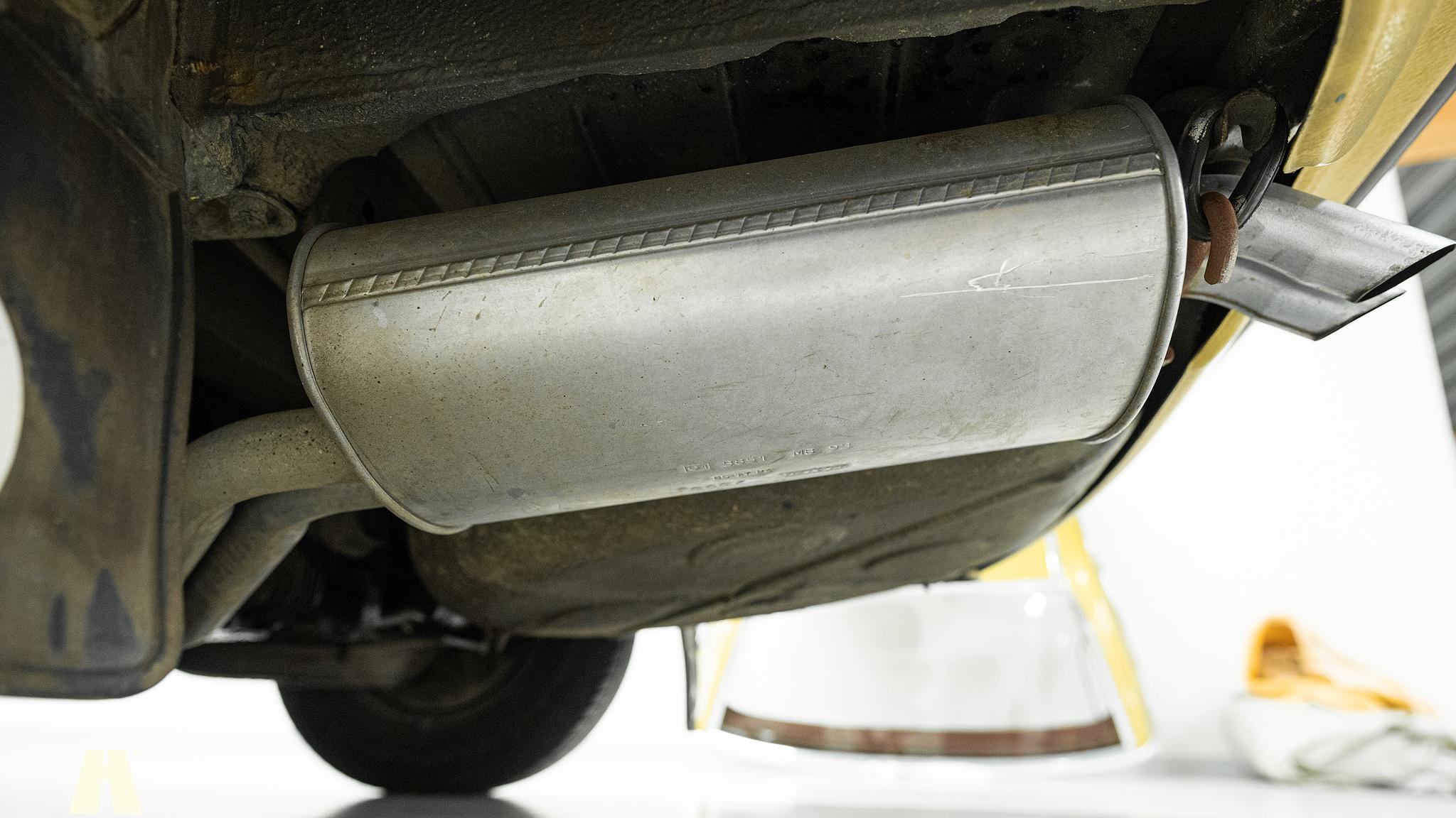 Image of 1975 Mercedes SL 350 mechanics