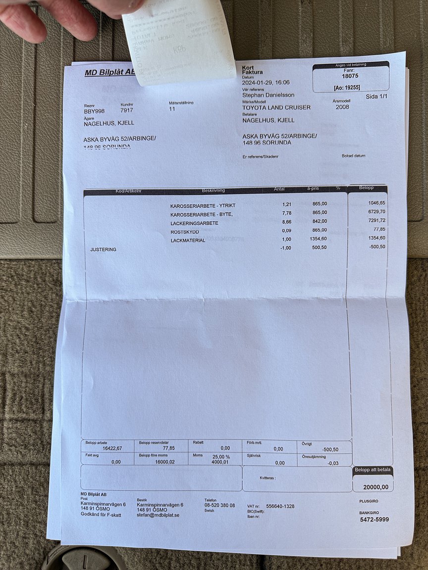 Documentation for 2008 Toyota Land Cruiser 4.5 4WD V8