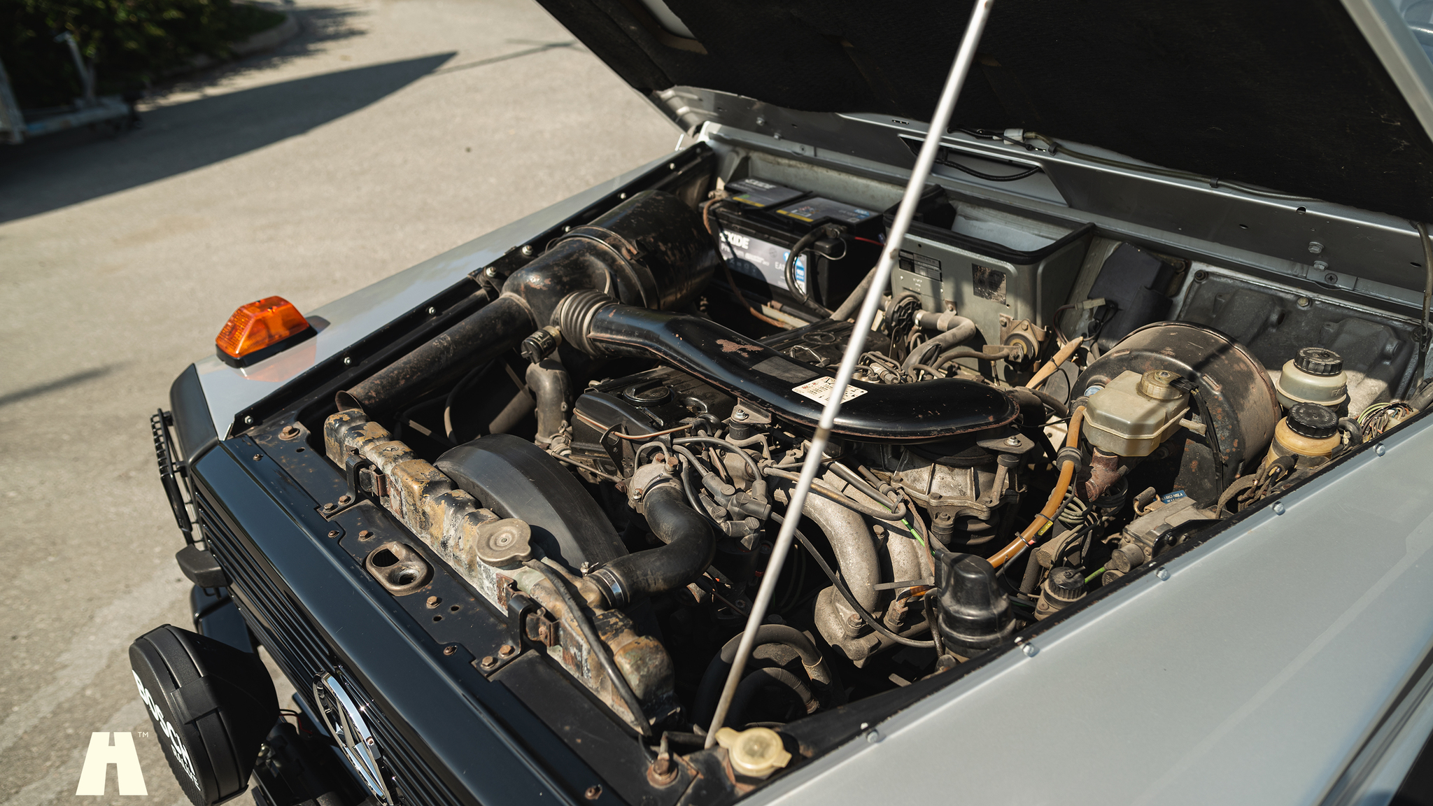 Image of 1985 Mercedes 230GE Cabrio mechanics