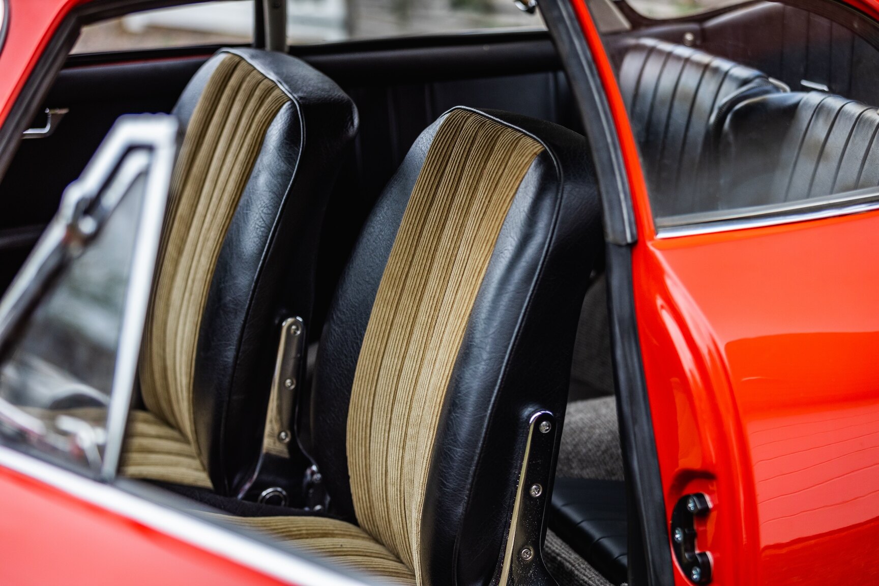 Interior image of 1962 Porsche 356 BT6 "Notchback"