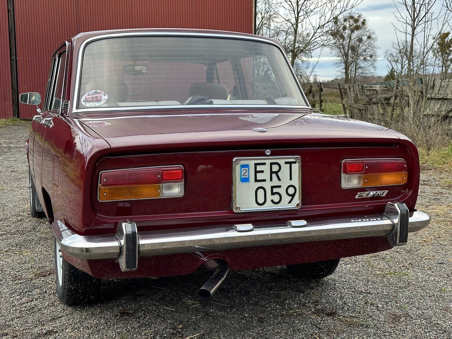 Aussenfoto 1973 Alfa Romeo Berlina 2000