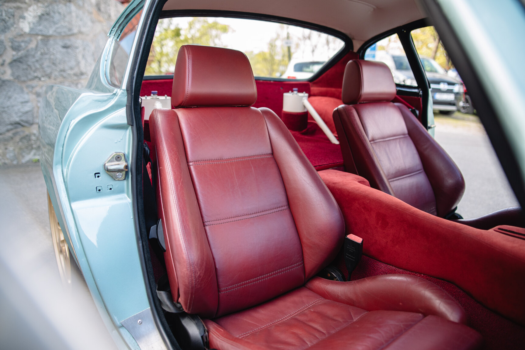 Interiörbild 1966 Volvo P1800 V8 Custom