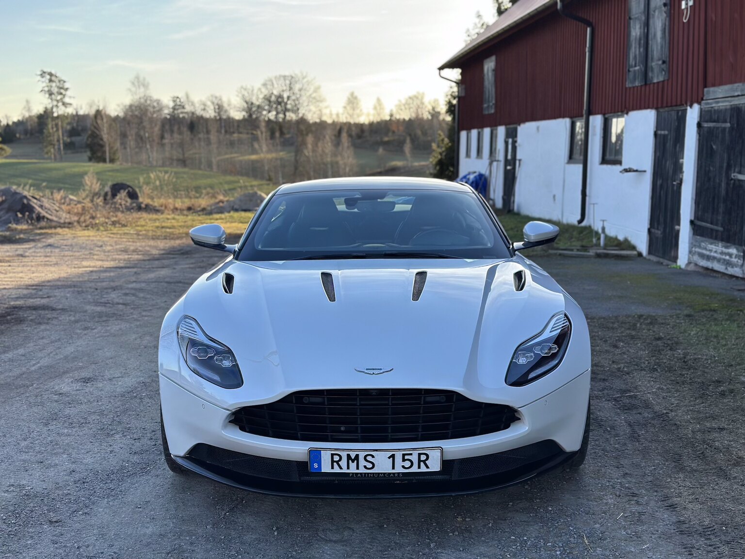 Exterior image of 2018 Aston Martin DB11