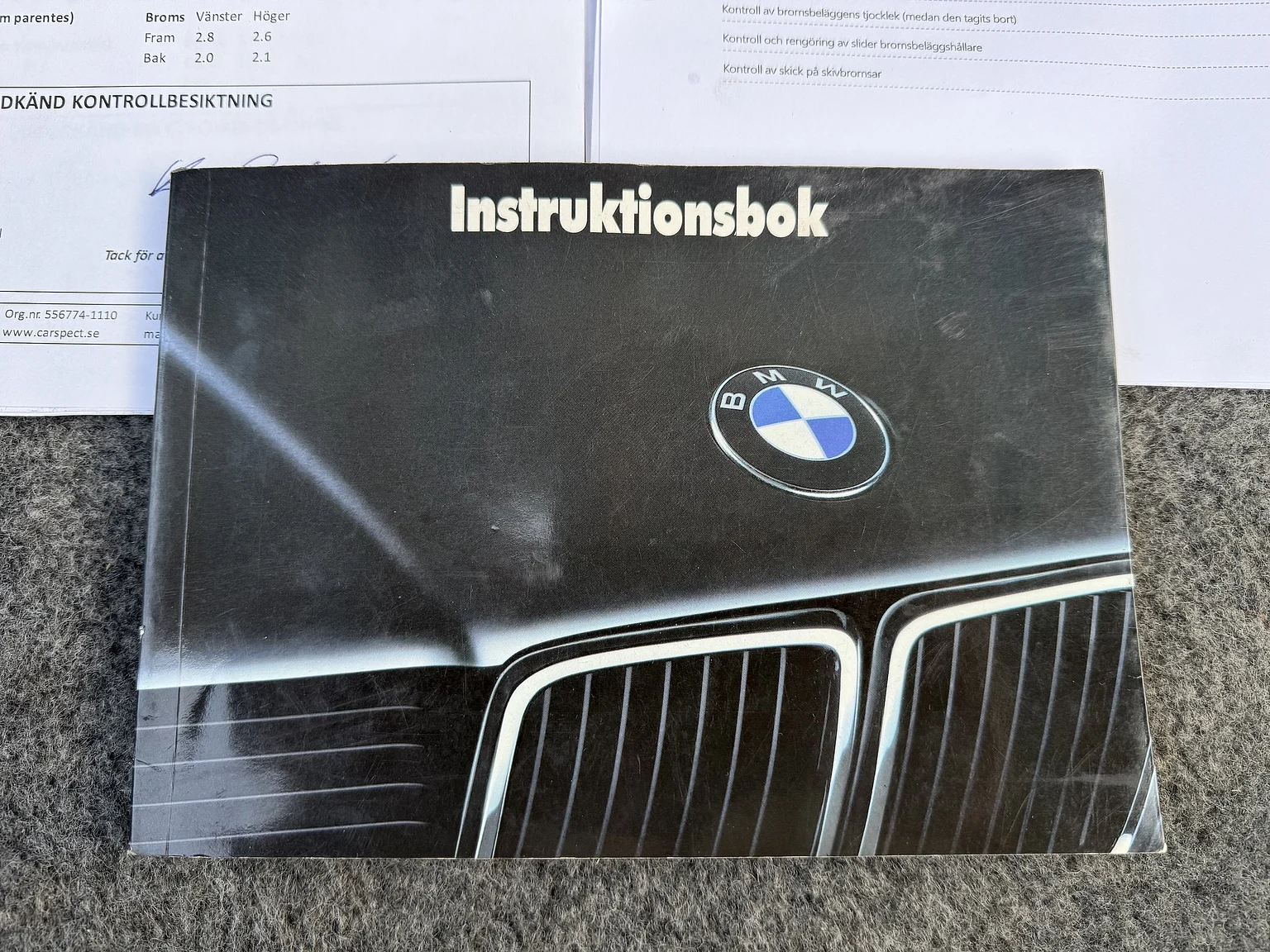 Dokumentation för 1992 BMW 730iA (2)