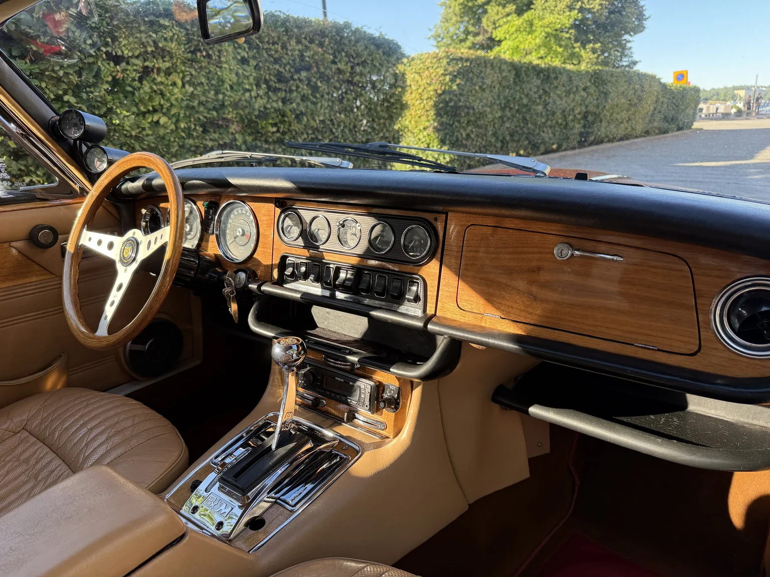 Innenraumfoto von 1970 Jaguar XJ12 Performance (65)