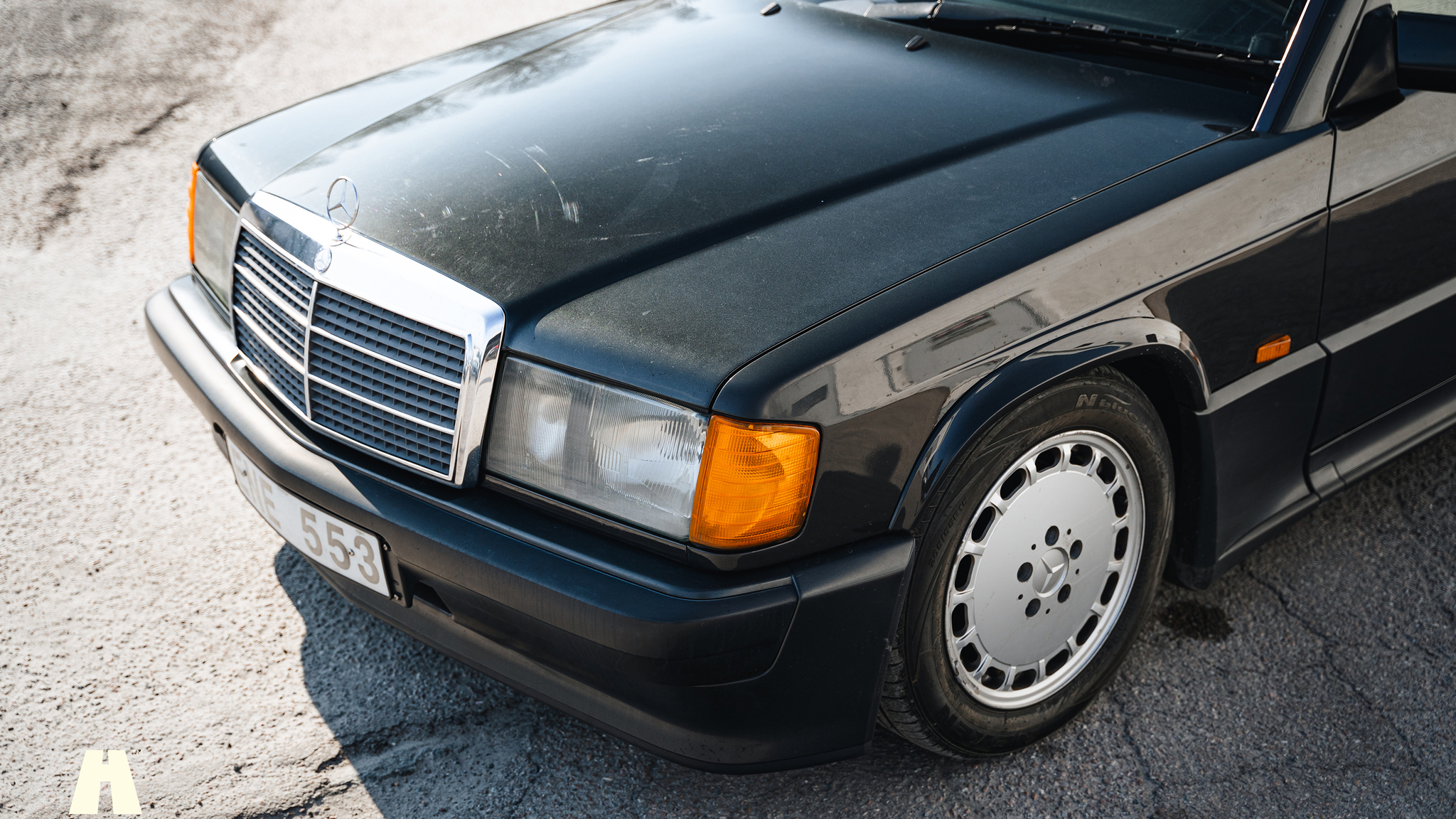 Exterior image of 1992 Mercedes-Benz 190E 2.5-16 Cosworth