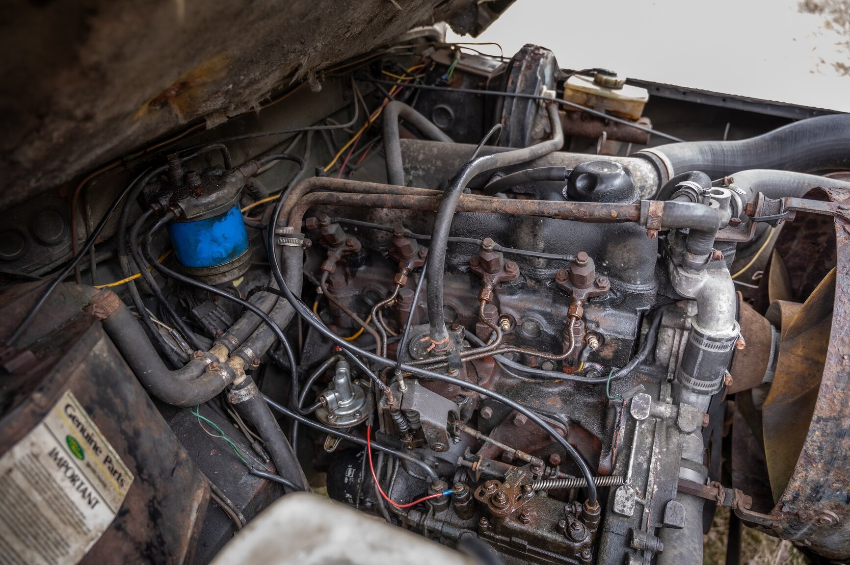 Image of 1986 Land Rover 90 2.5D mechanics
