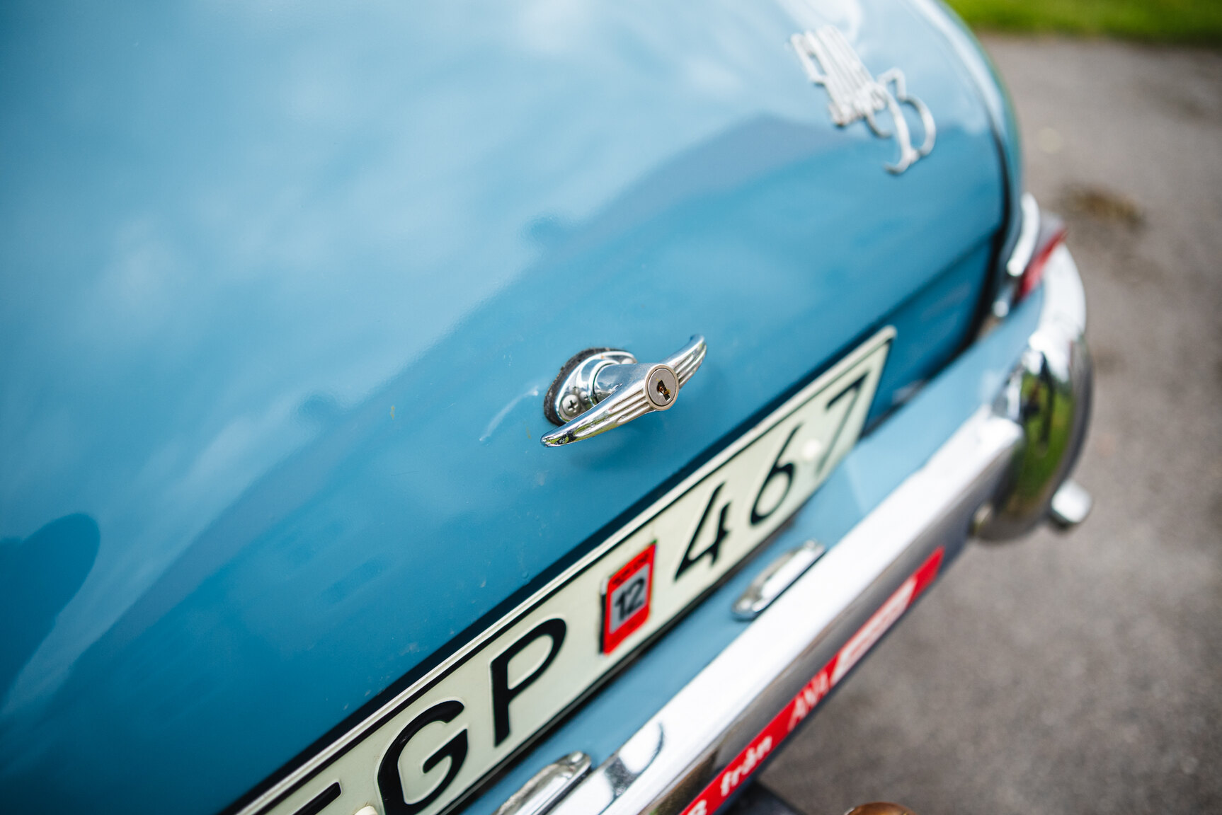 Exterior image of 1959 SAAB 93B De Luxe