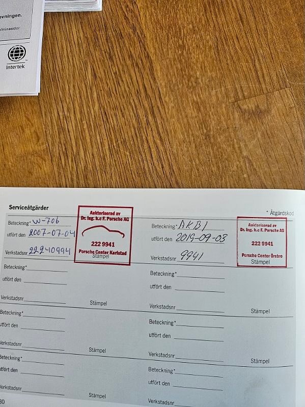Documentation for 2005 Porsche Cayenne Turbo WLS