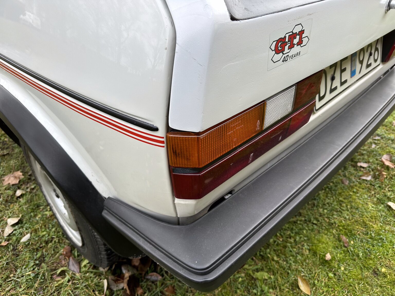 Aussenfoto 1984 Volkswagen Golf GTI Special