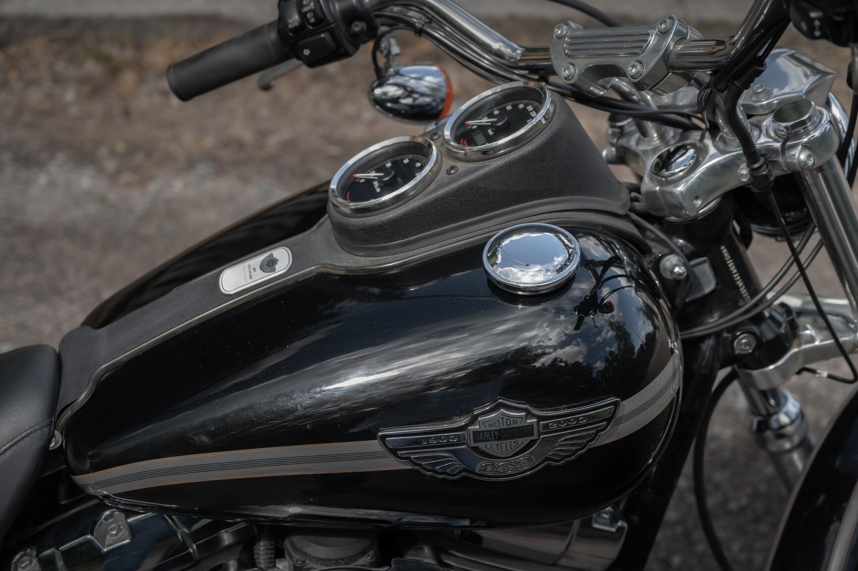 Exteriörbild på 2003 Harley-Davidson FXDL 100th Anniversary