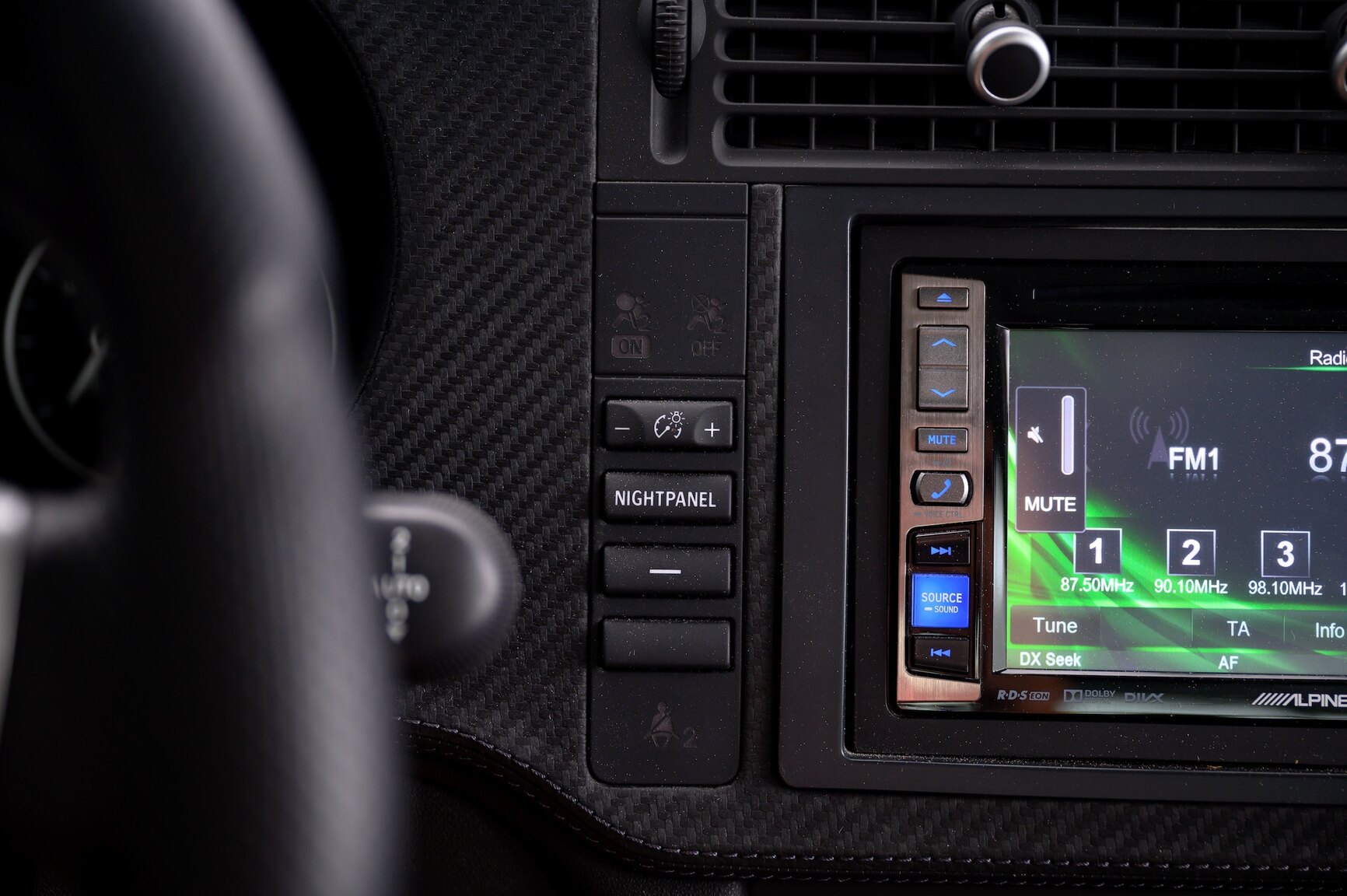 Interior image of 2008 SAAB 9-3 Aero SportSedan Silver Beast SFRO