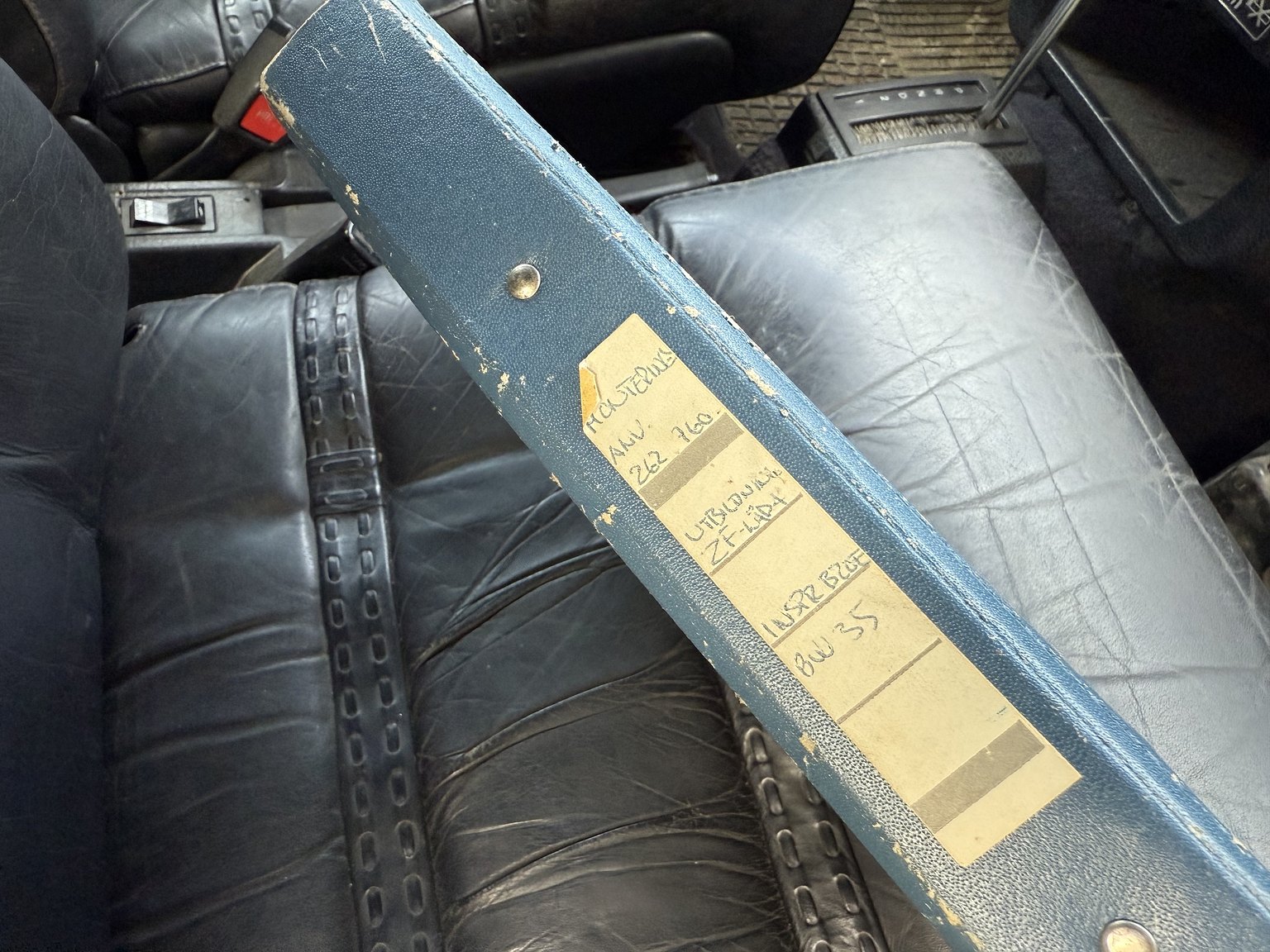 Dokumentation för 1979 Volvo 262 C 2.8 V6 Automatisk