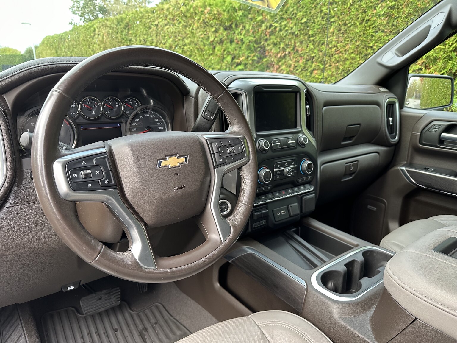 Interiörbild 2019 Chevrolet Silverado LTZ