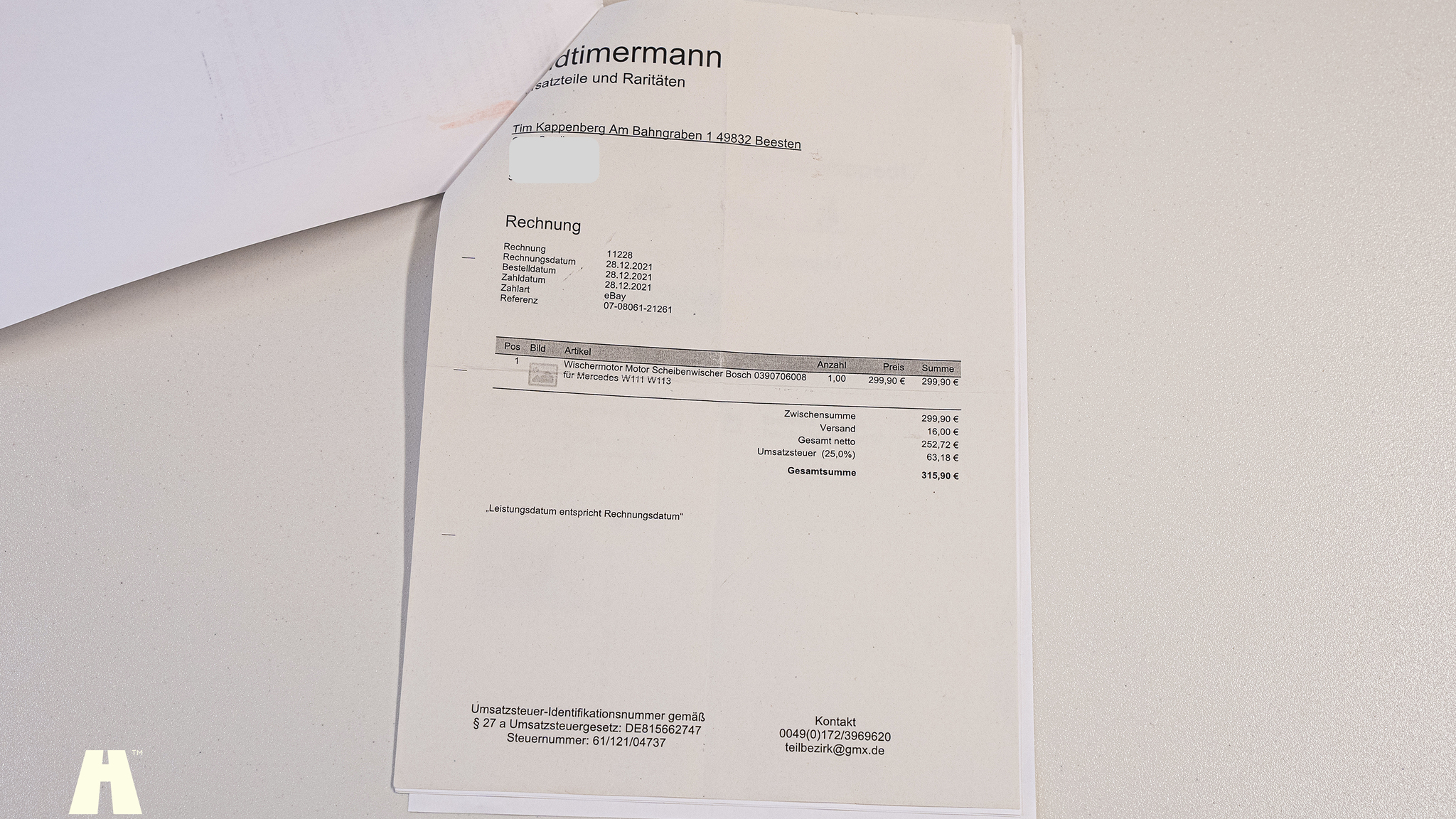 Dokumentation för 1970 Mercedes 280 SL Pagoda (76)