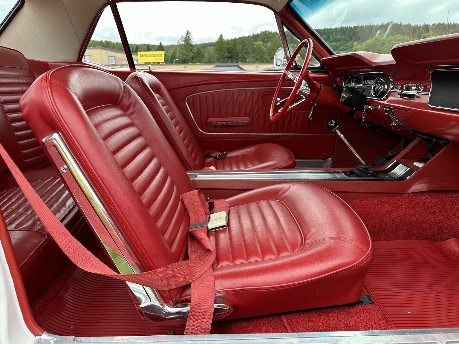 Interiörbild 1965 Ford Mustang HT